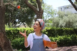 רגע מתוך הפעילויות של תיאטרון בעקבות הסיפורים